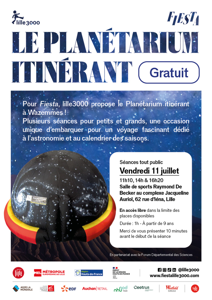 Le planétarium itinérant à Wazemmes