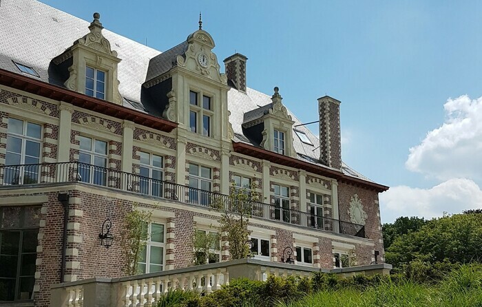 Le chateau de la Fontaine à Croix