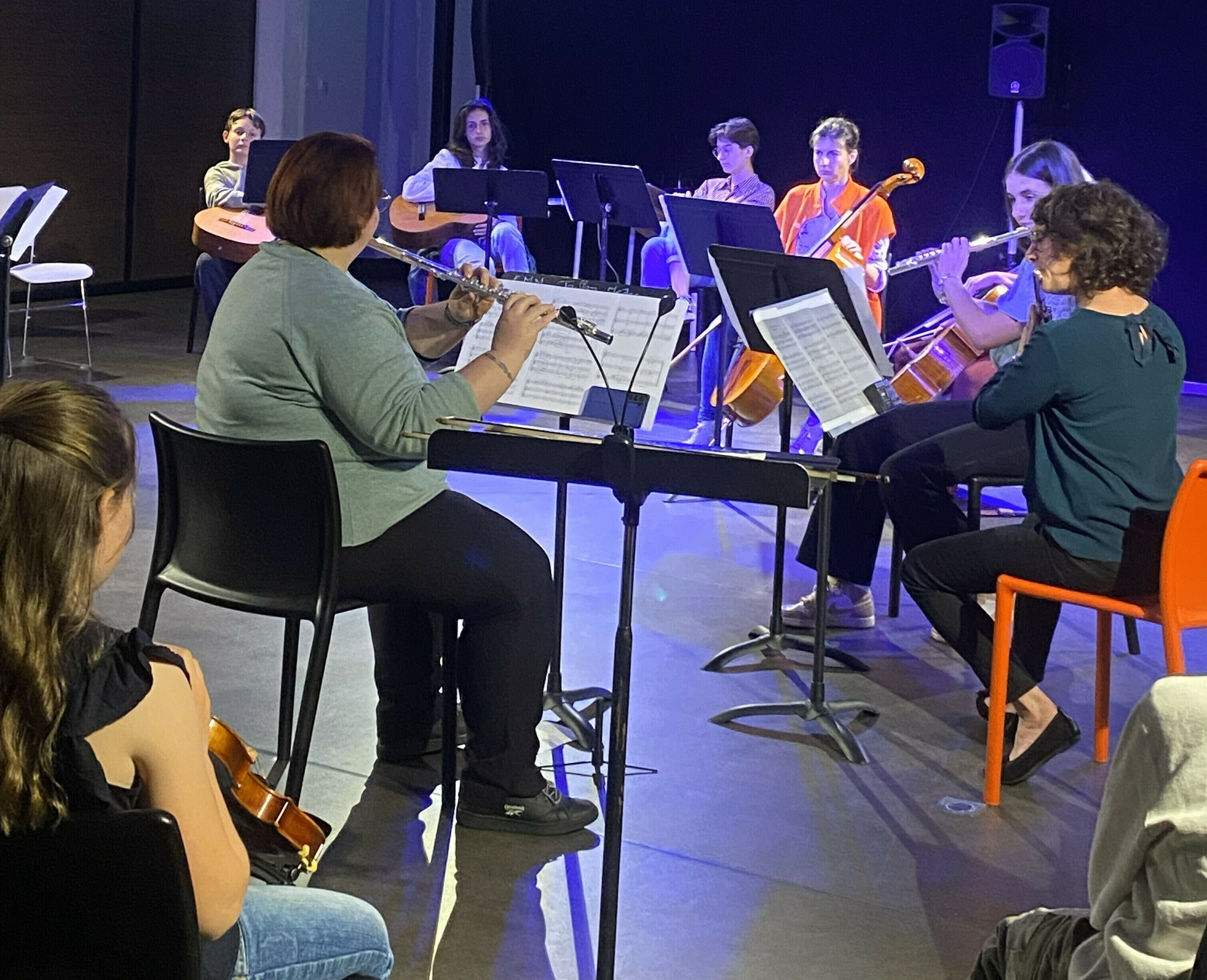 Audition des élèves de TEMA