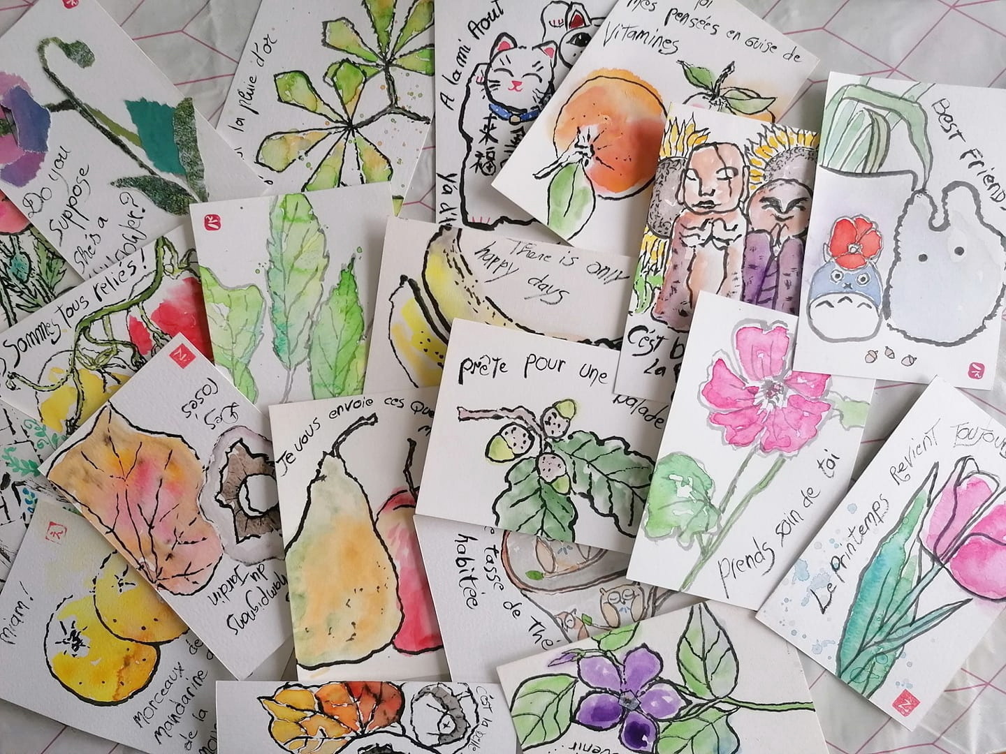 Etegami nature