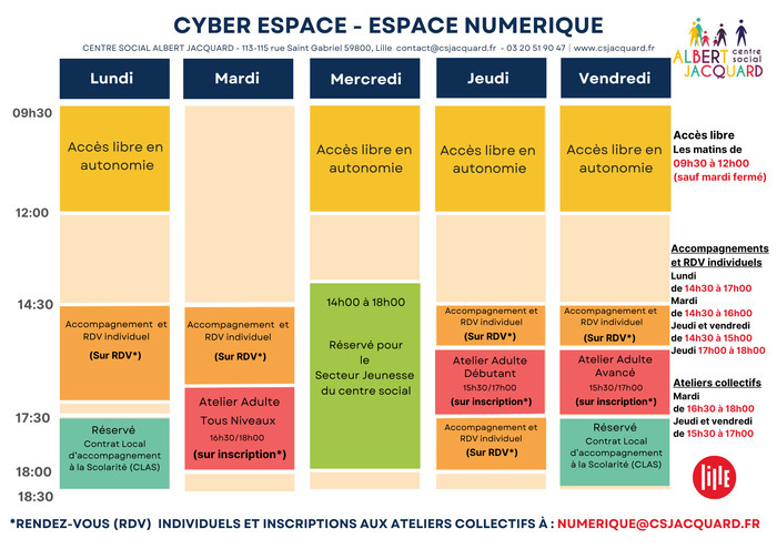 Le Cyber Espace de Saint Maurice Pellevoisin