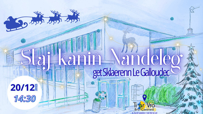 Ur staj digor d’an da razh an dud (tud daet, bugale, familhoù) get liveoù brezhoneg a bep sort. Sonennoù Nandeleg liessort a vo desket !