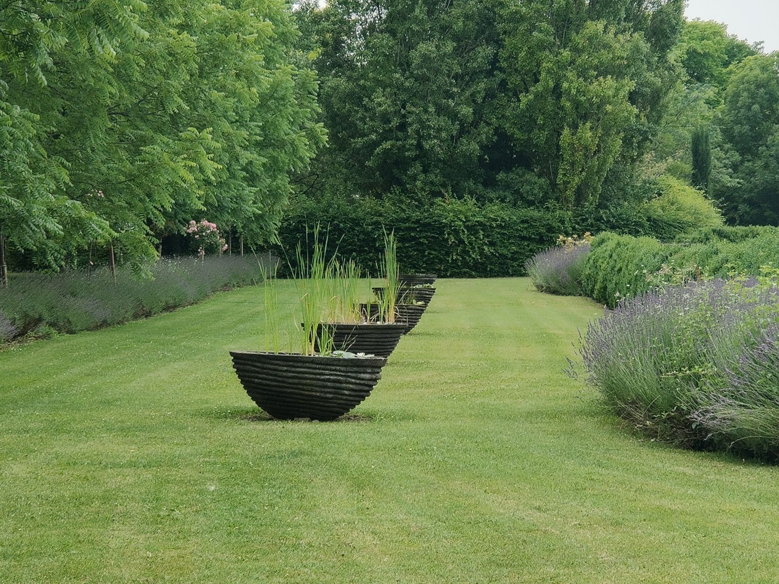 Visite commentée des différents points de vue des jardins du Chaigne
