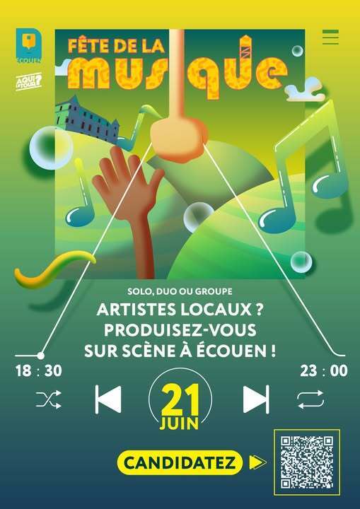 Fête de la musique à Écouen - scène ouverte