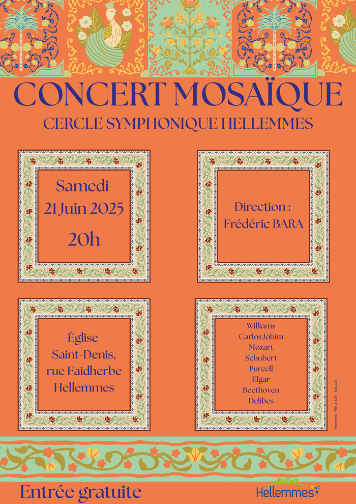 Concert Mosaïque - 21/6