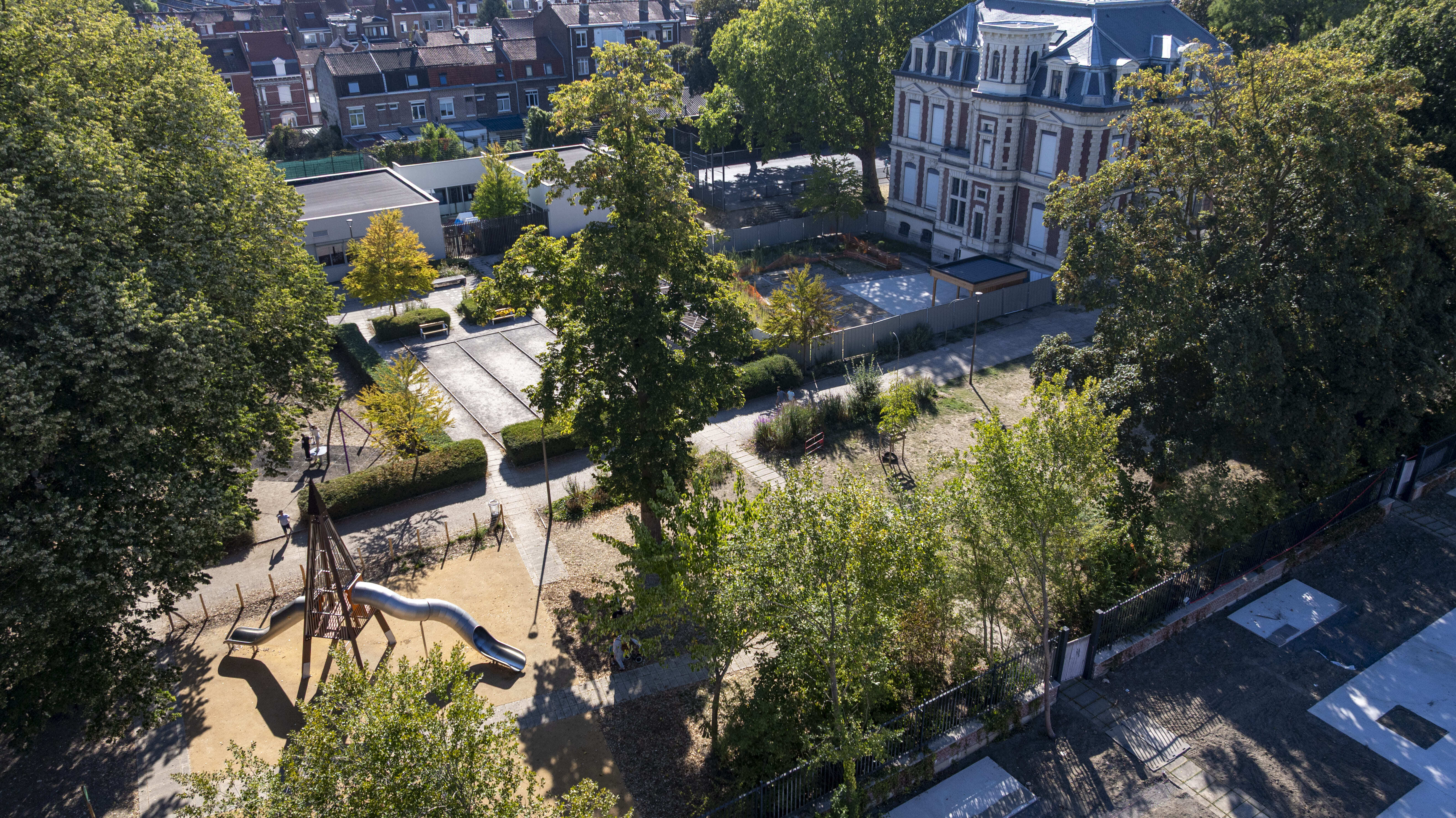 Inauguration du square des Mères