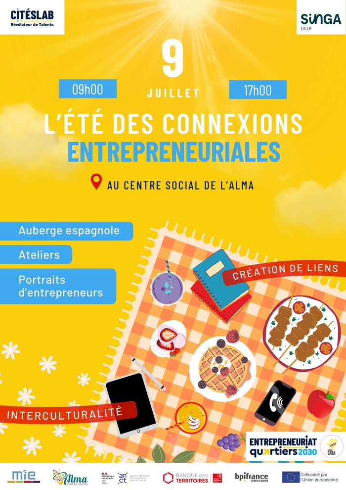 L'été des connexions entrepreneuriales L'été des connexions entrepreneuriales