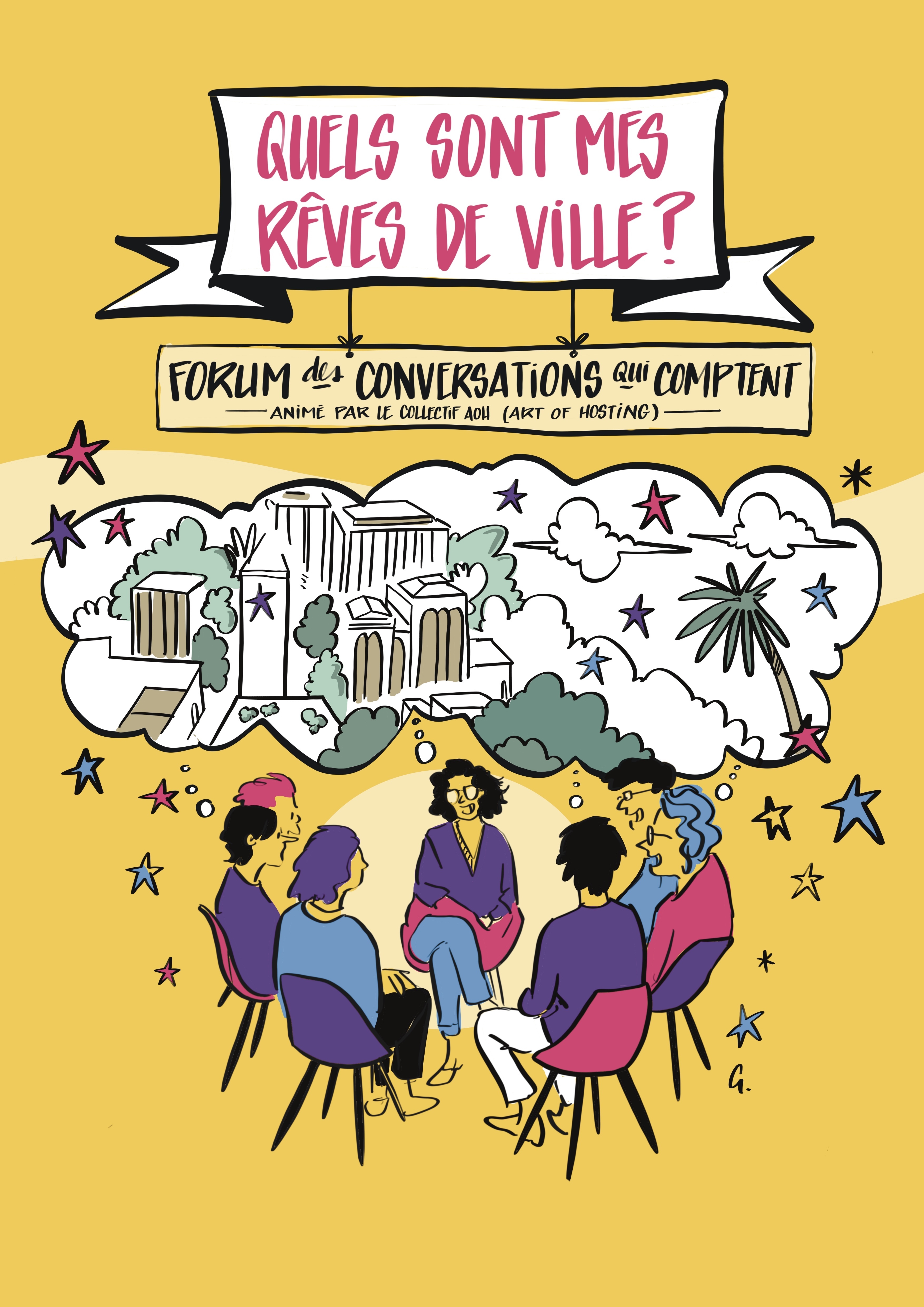 Forum des conversations qui comptent : quels sont mes rêves de ville ?