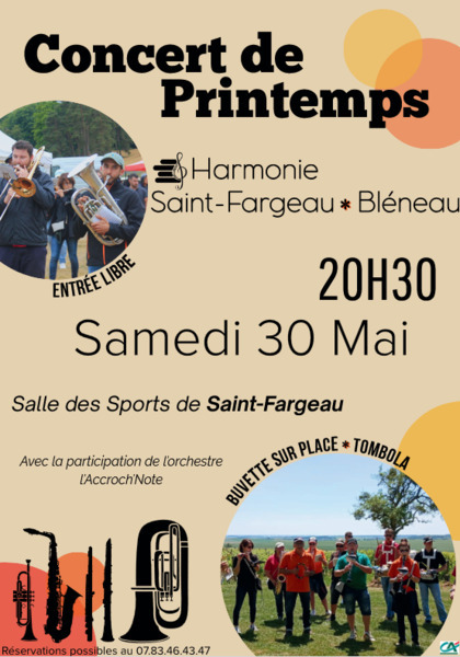 CONCERT DE PRINTEMPS