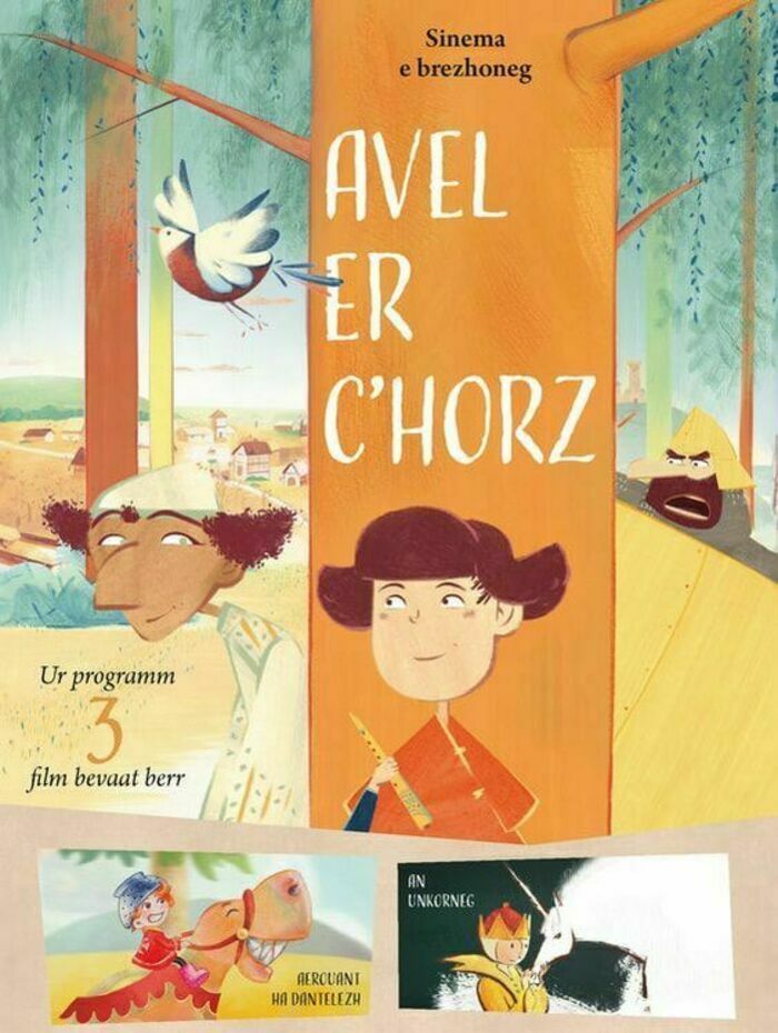 Daoulagad Breizh organise chaque année une tournée de dessins animés en breton à destination des écoliers