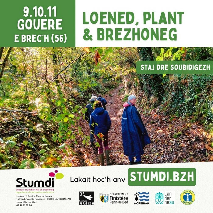 Stage de langue bretonne sur les animaux et les plantes - par Stumdi