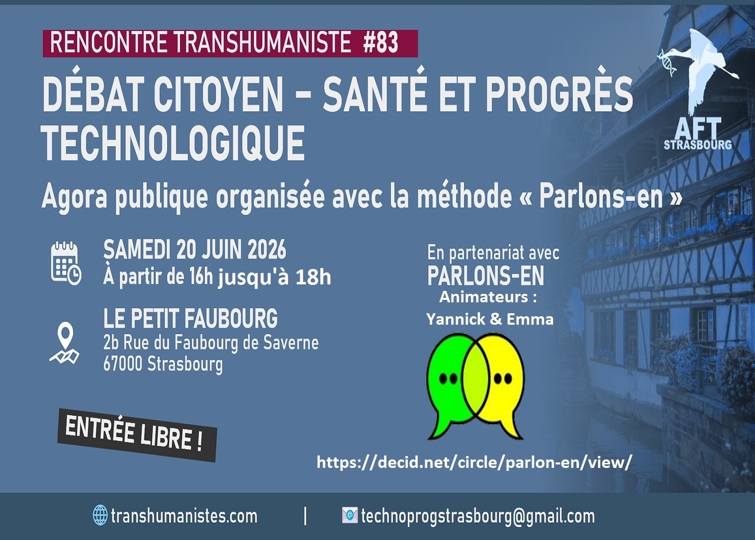 Débat citoyen – Santé et progrès technologique
