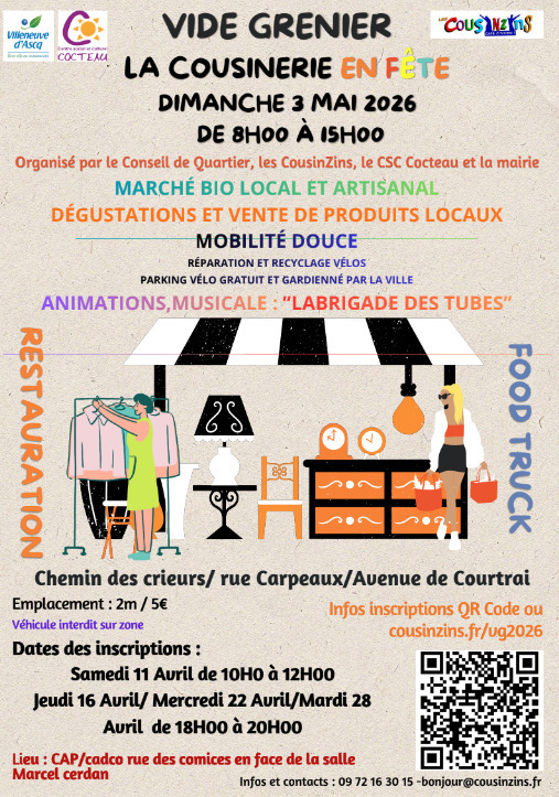 Vide-grenier de la Cousinerie
