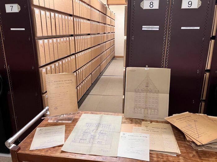 Visite guidée des Archives municipales de Lille à l'occasion du Printemps de l'Art Déco