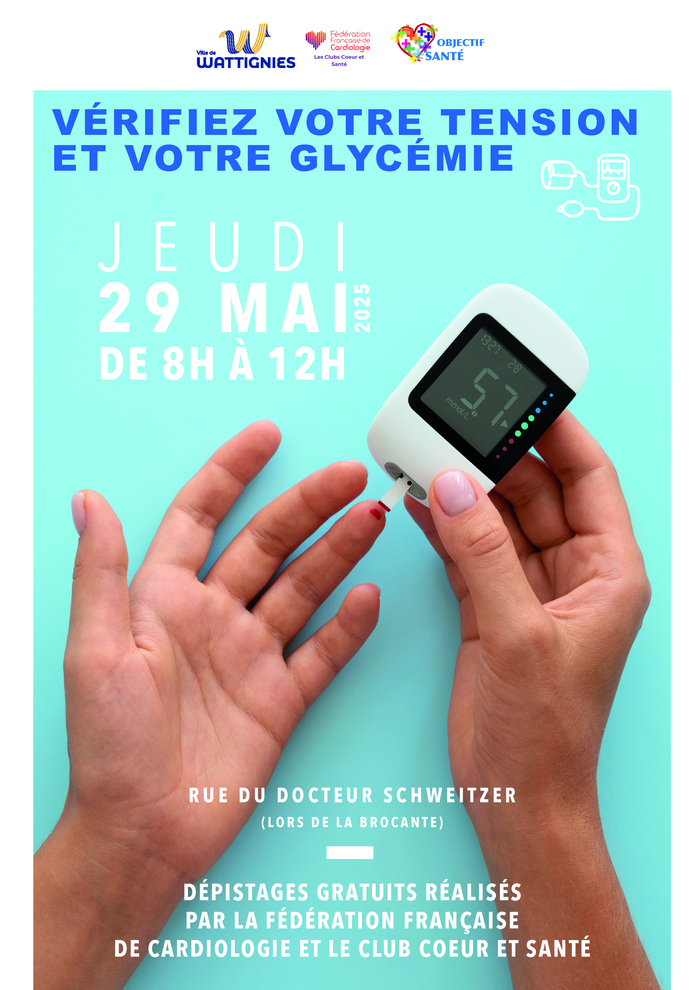[Santé] 📢 Vérifiez votre tension et votre glycémie !