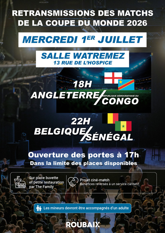 [Coupe du Monde 2026] Angleterre - Congo / Belgique - Sénégal