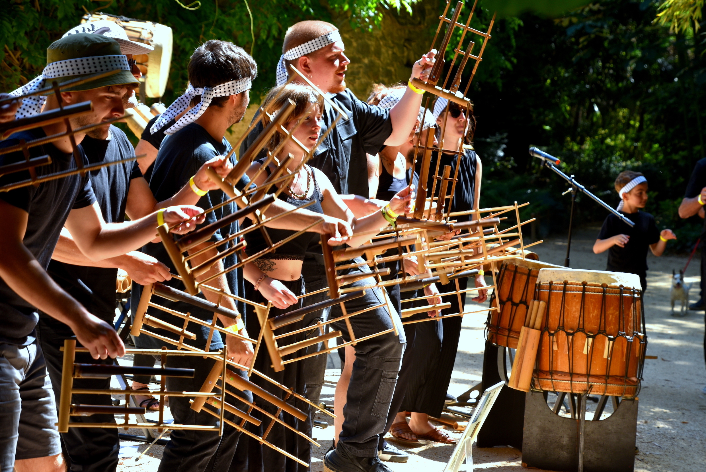 Concert des Pousses du Bamboo Orchestra