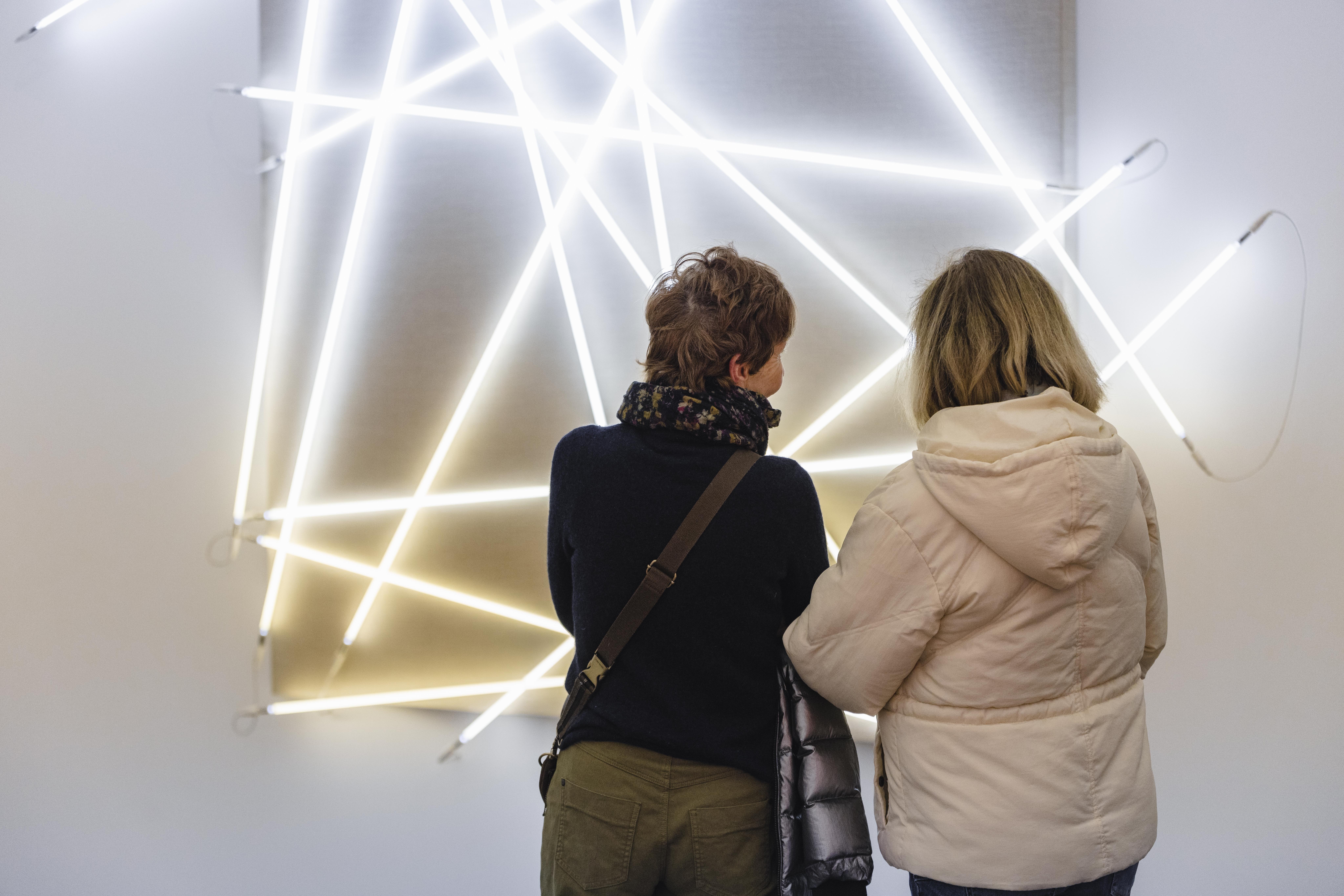 Visite libre de l'exposition "François Morellet. 100 pour cent"