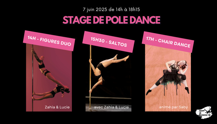 Événement POLE DANCE FIGURES DUO / SALTOS / CHAIR DANCE - 7 juin 2025