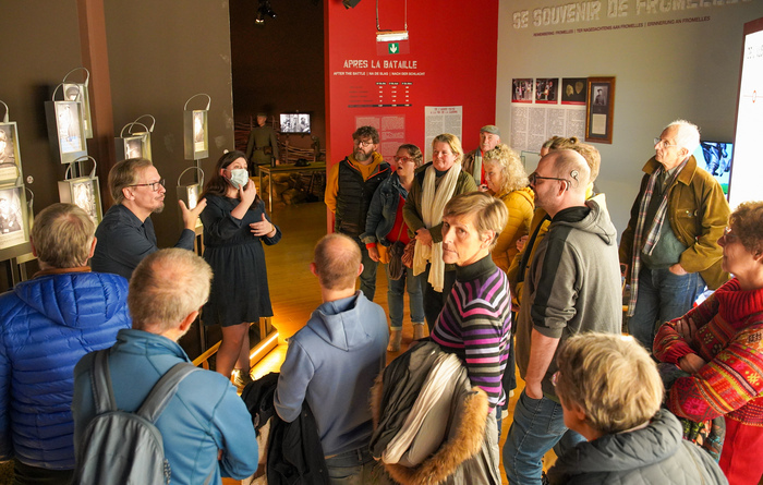 Visite guidée de l'exposition permanente du Musée de la Bataille de Fromelles (interprétée en LSF)