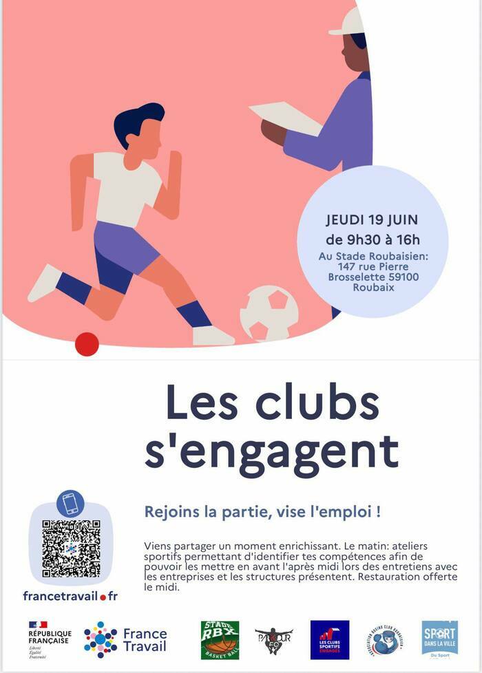 Les clubs s'engagent / Rejoins la partie, vise l'emploi !