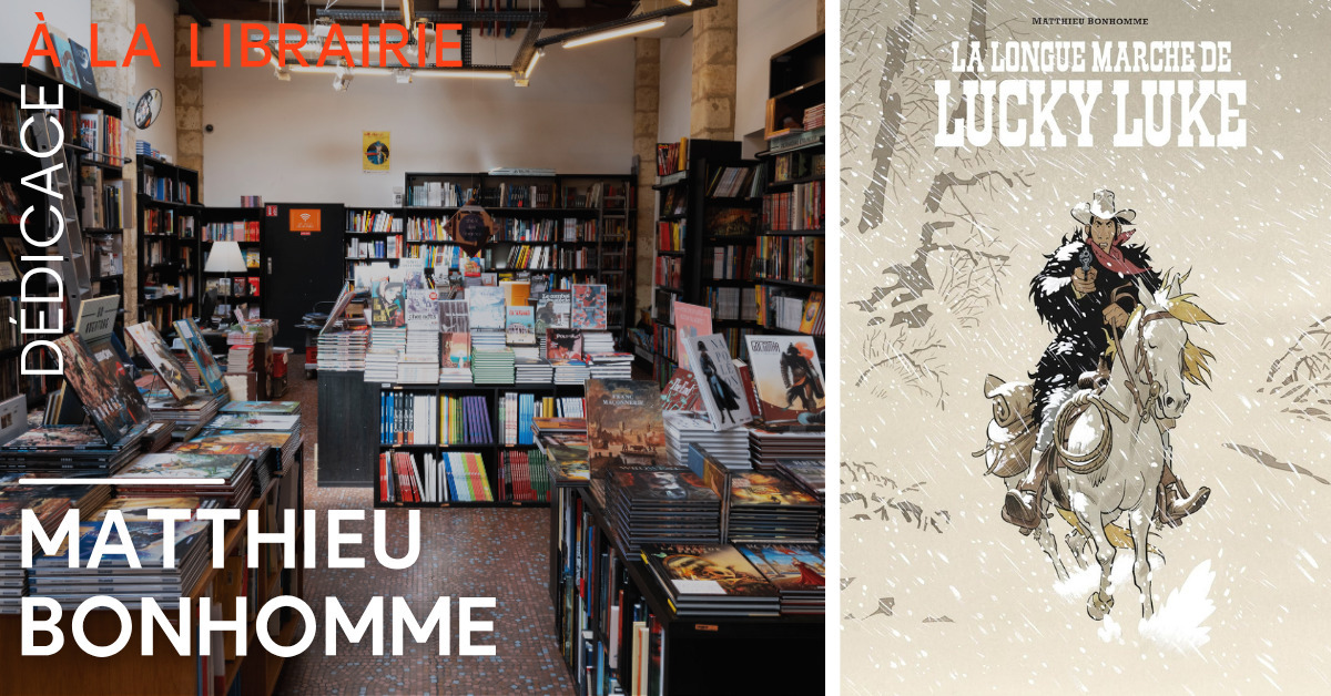 Dédicace de Matthieu Bonhomme