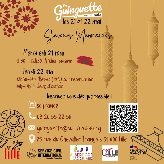 Un repas marocain Inoubliable au Service de la Solidarité