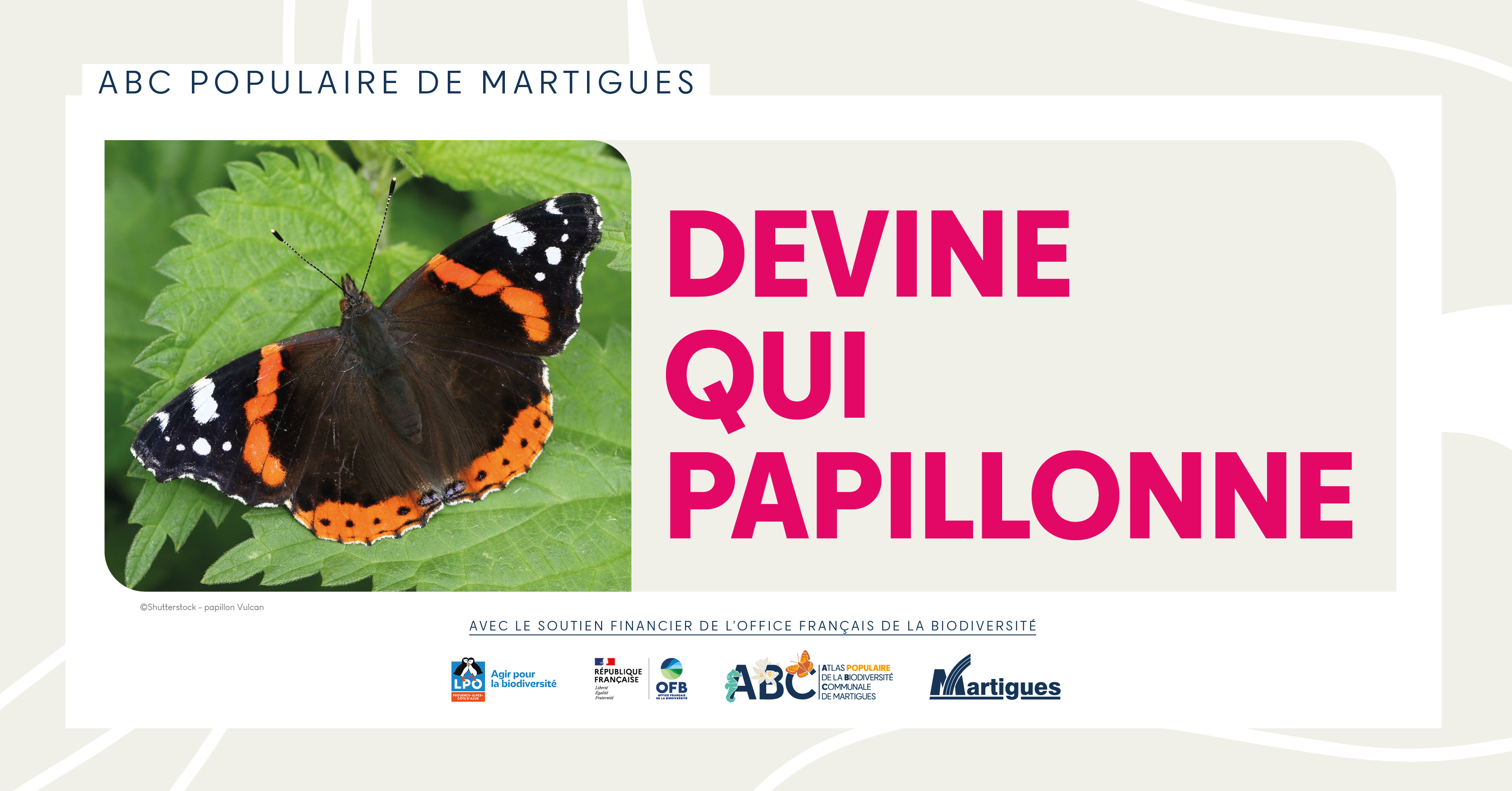Atlas populaire de la Biodiversité Communale : "Devine qui papillonne"
