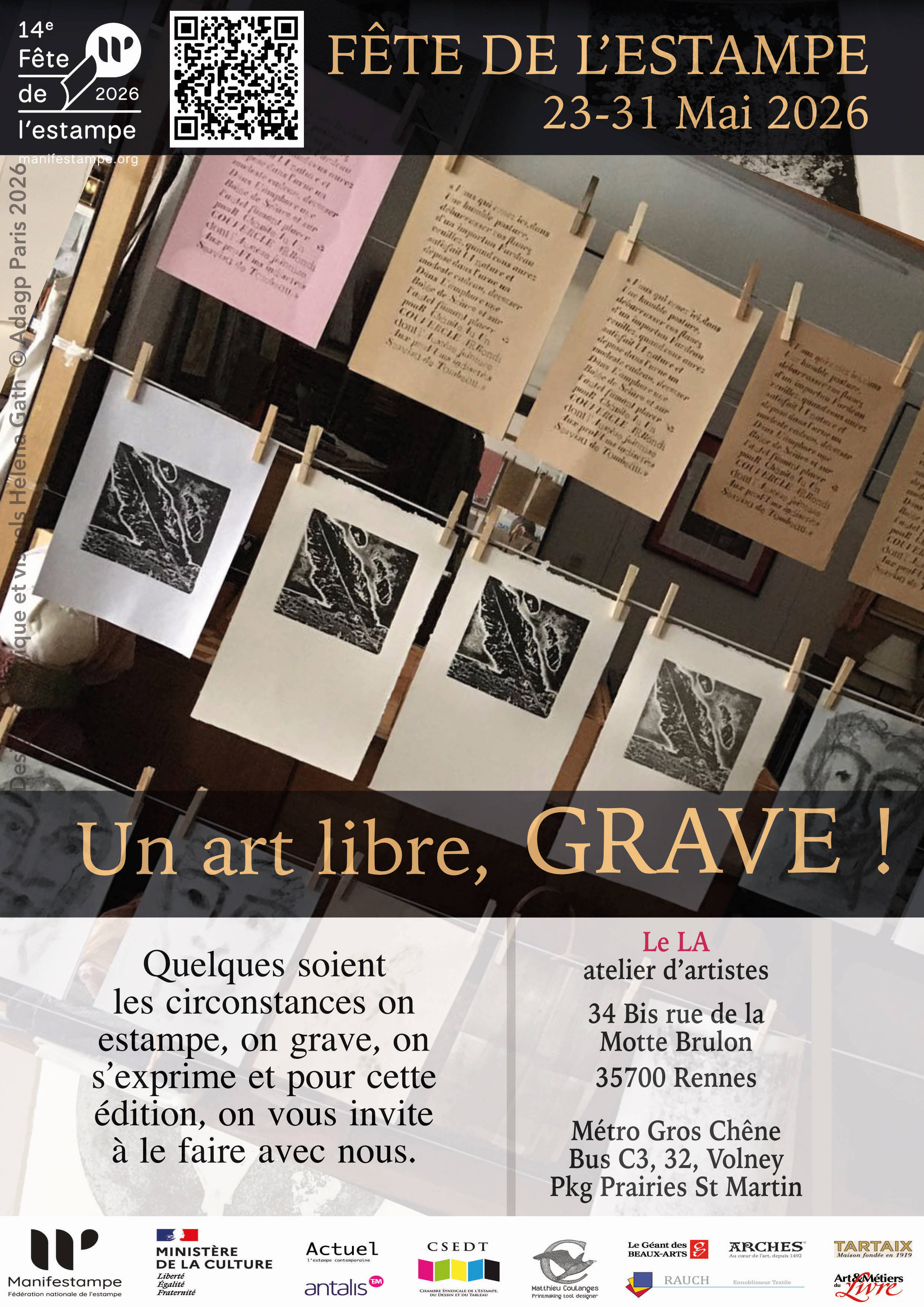Un art libre, grave ! 14è Fête de l'estampe