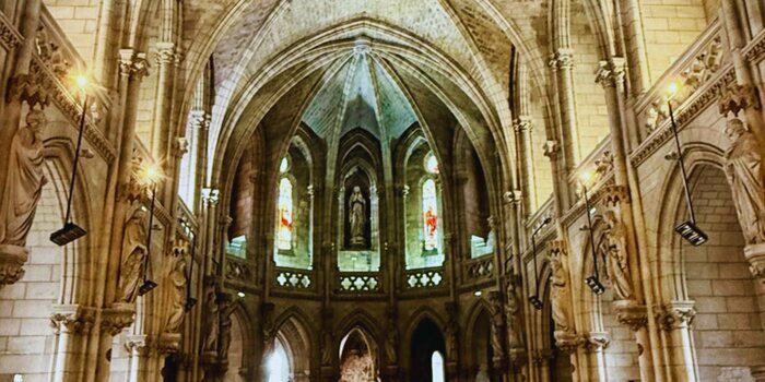 Le quartier Ste-Croix et la chapelle du CROUS