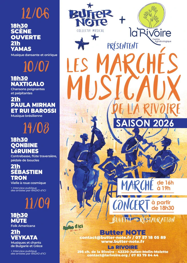 1er Marché Musical de La Rivoire 2026