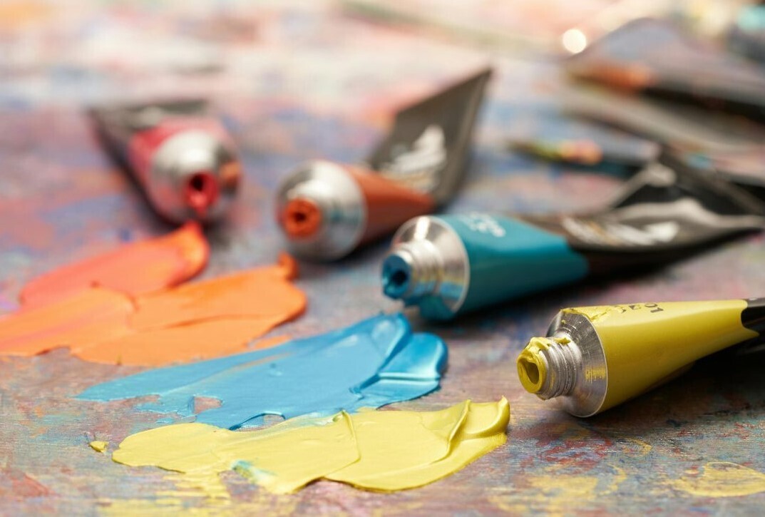 Atelier enfants : Initiation à la peinture acrylique.