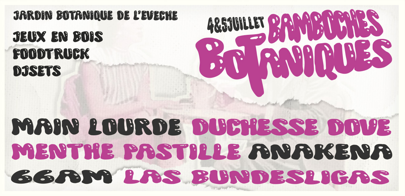 Bamboches Botaniques