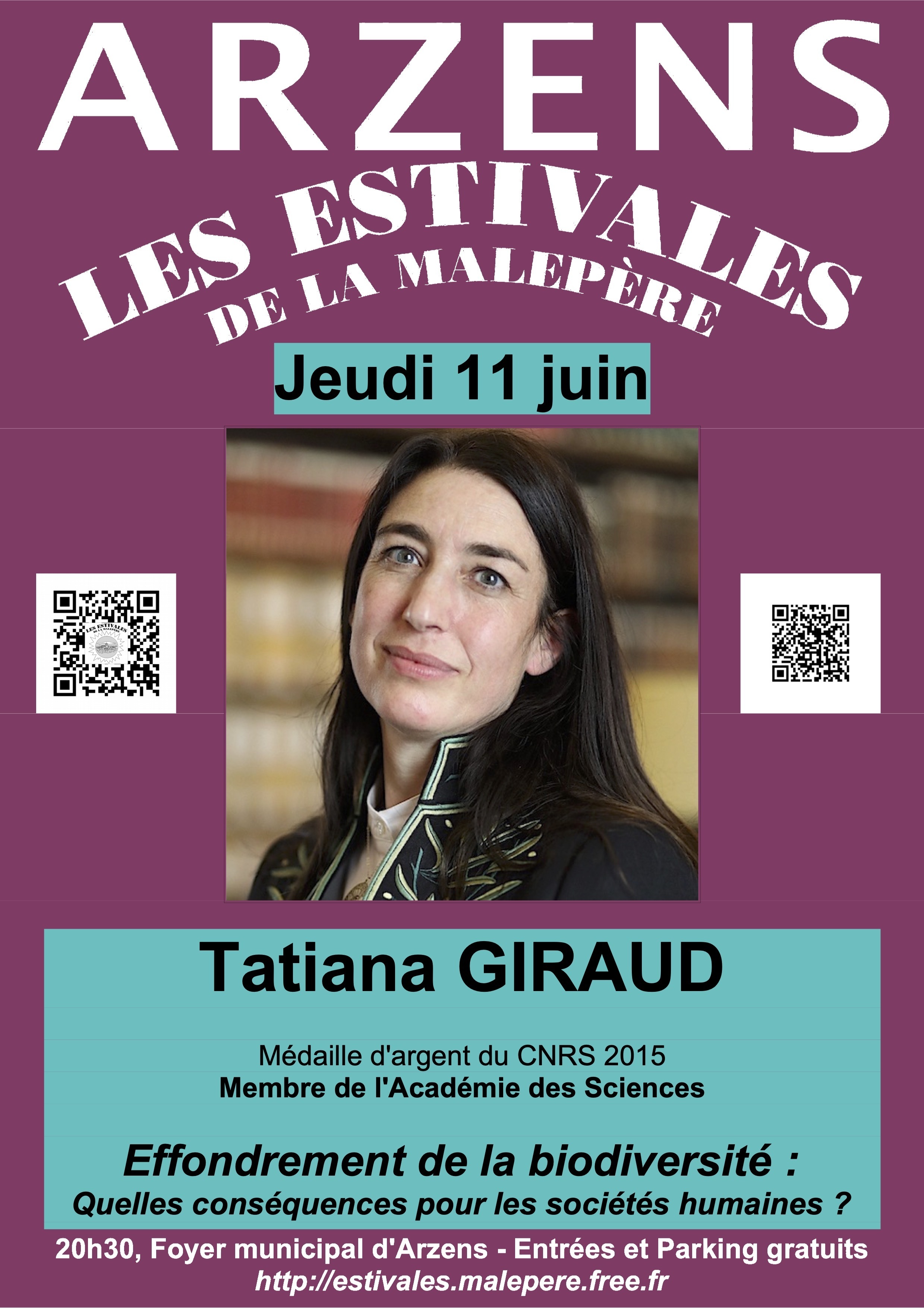 Conférence de Tatiana GIRAUD