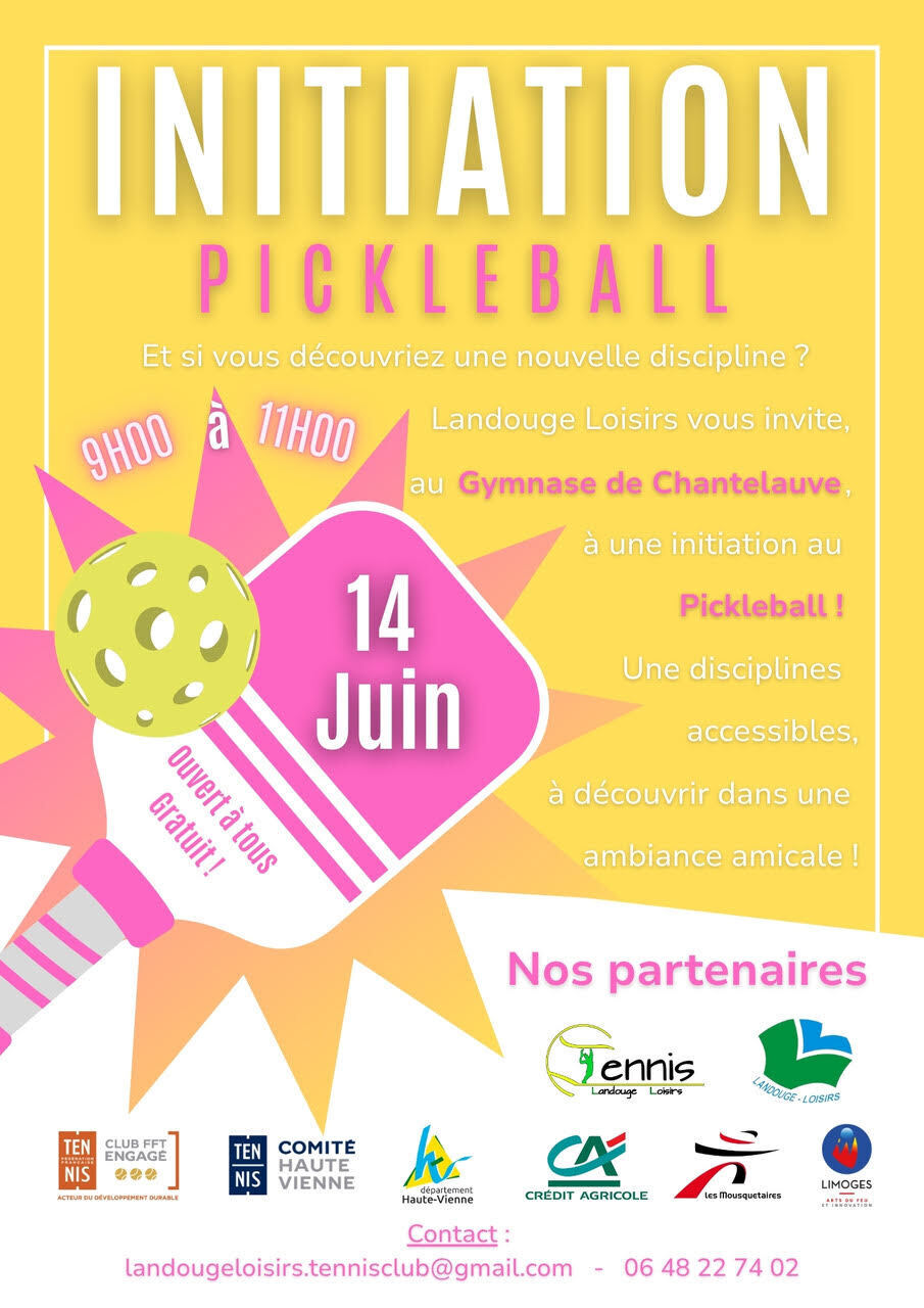 Initiation au Pickleball