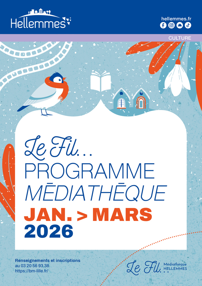 Le Fil, médiathèque - Programme de janvier à mars