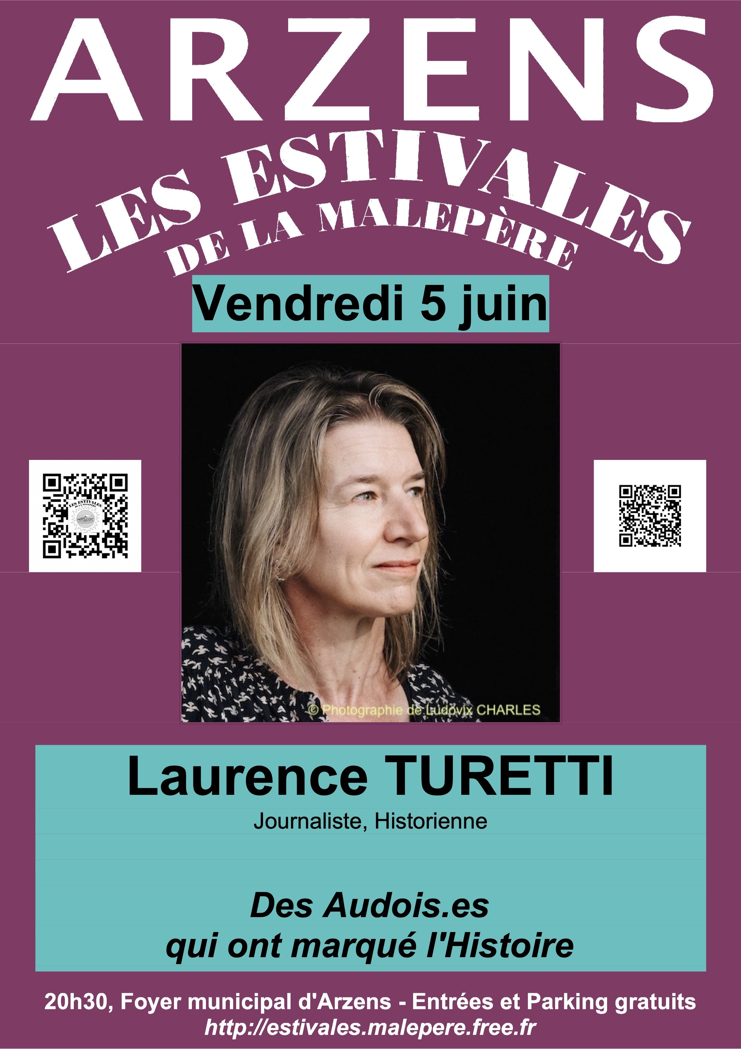 Conférence de Laurence TURETTI