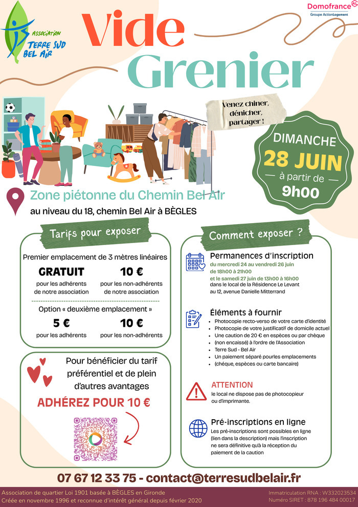 Zone piétonne du Chemin Bel Air