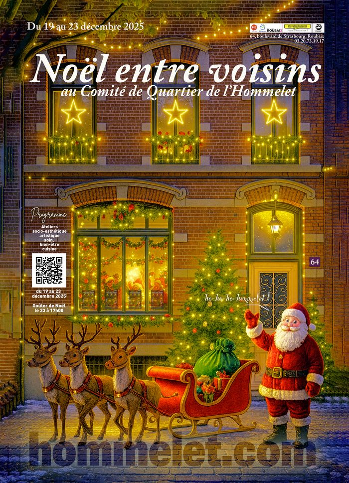 Noël entre voisins à l'Hommelet