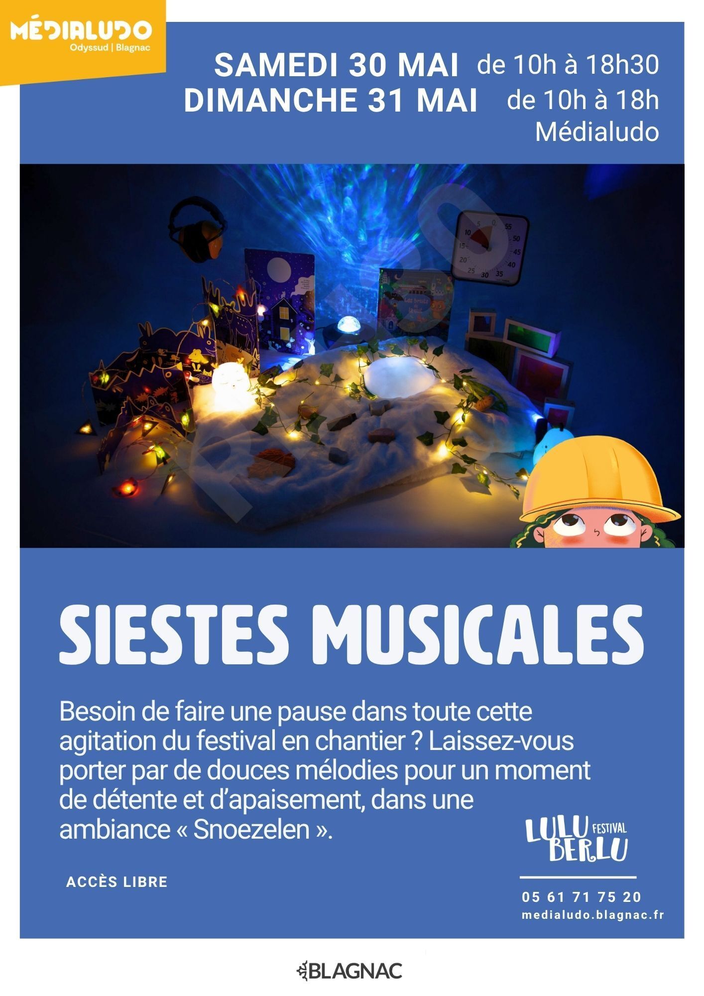Festival Luluberlu / Siestes musicales - Les 30 et 31 mai