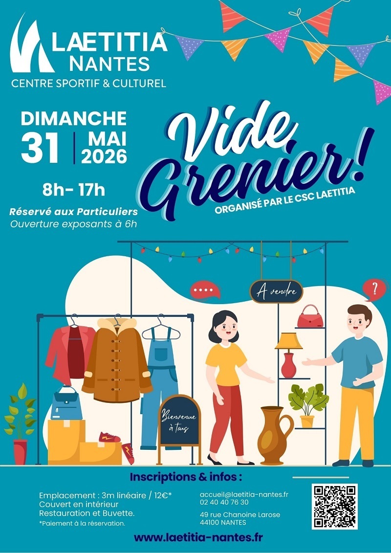 Vide-grenier de la Laetitia