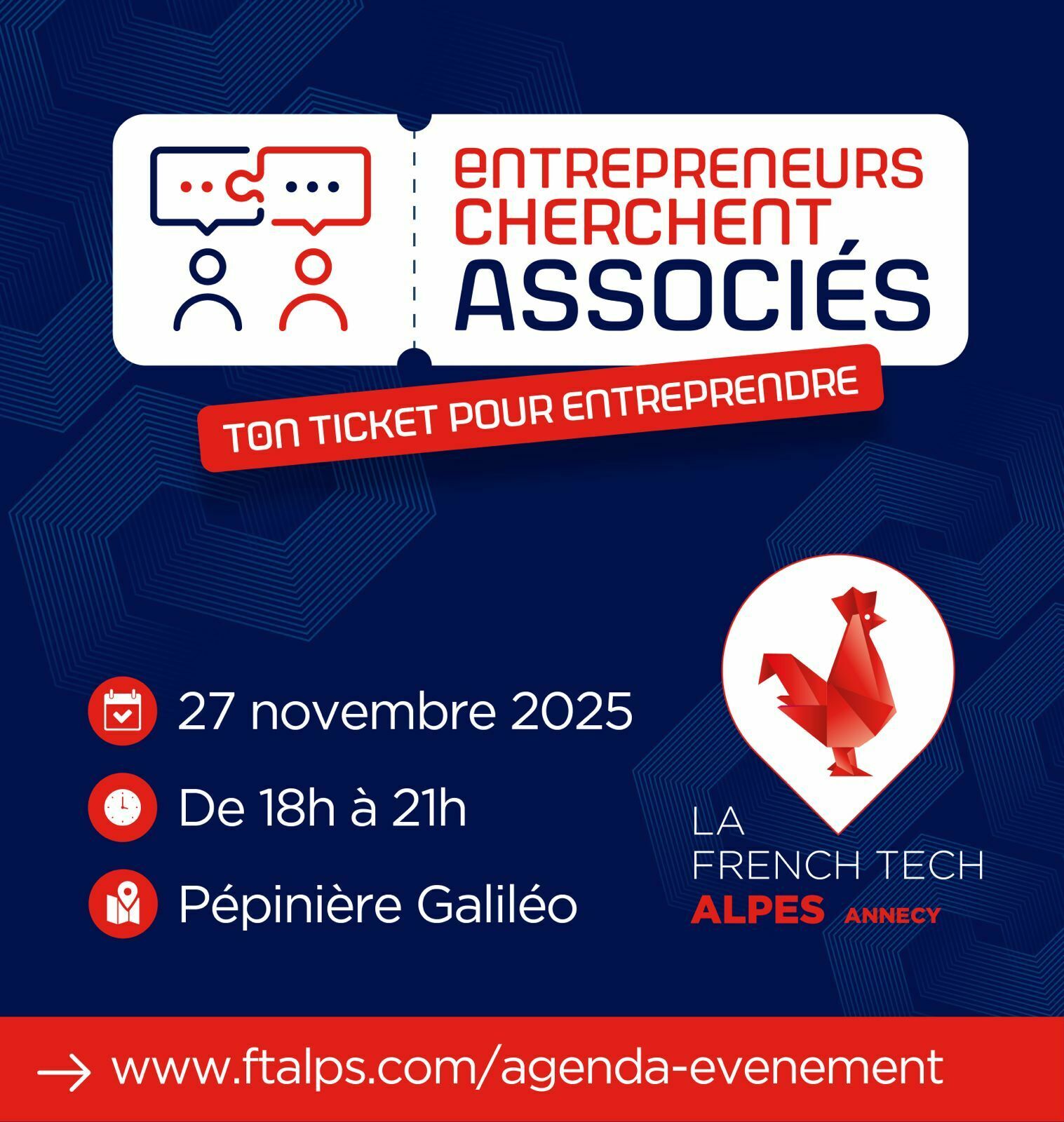 Entrepreneurs cherchent associés