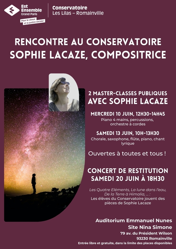 Conservatoire Les Lilas-Romainville - Site Nina Simone