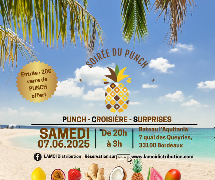 La soirée-croisière du punch