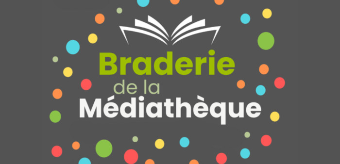 Braderie de la médiathèque