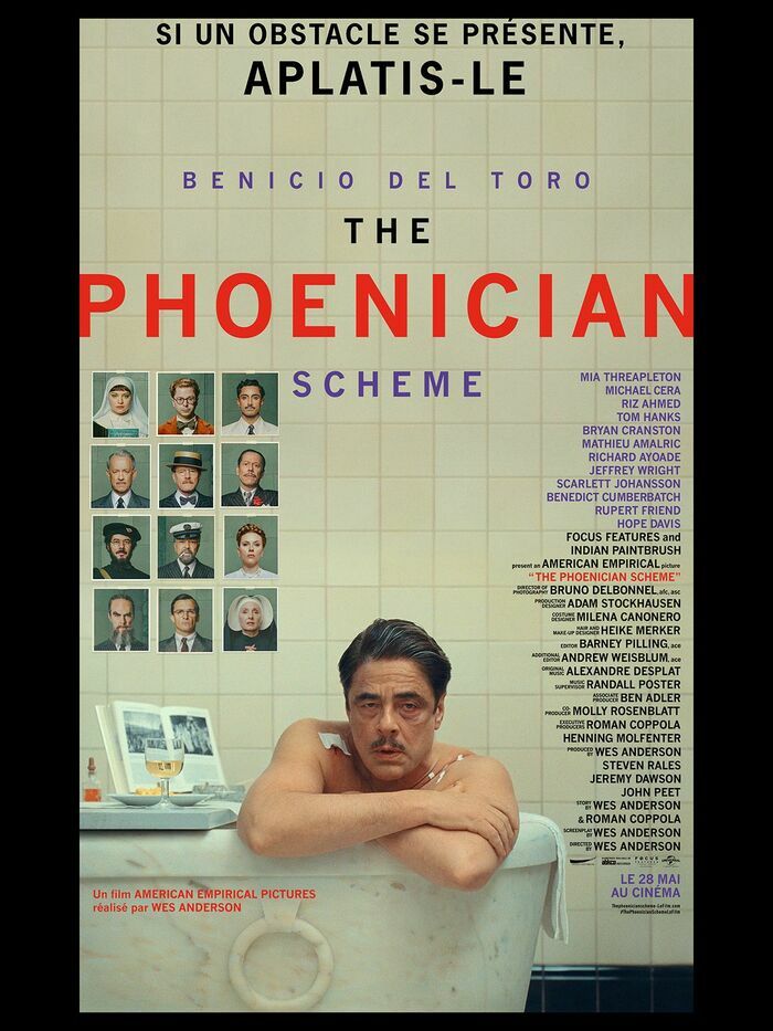 COMÉDIE DRAMATIQUE DE WES ANDERSON  DE BENICIO DEL TORO - ÉTATS-UNIS - 2025 - 1H41