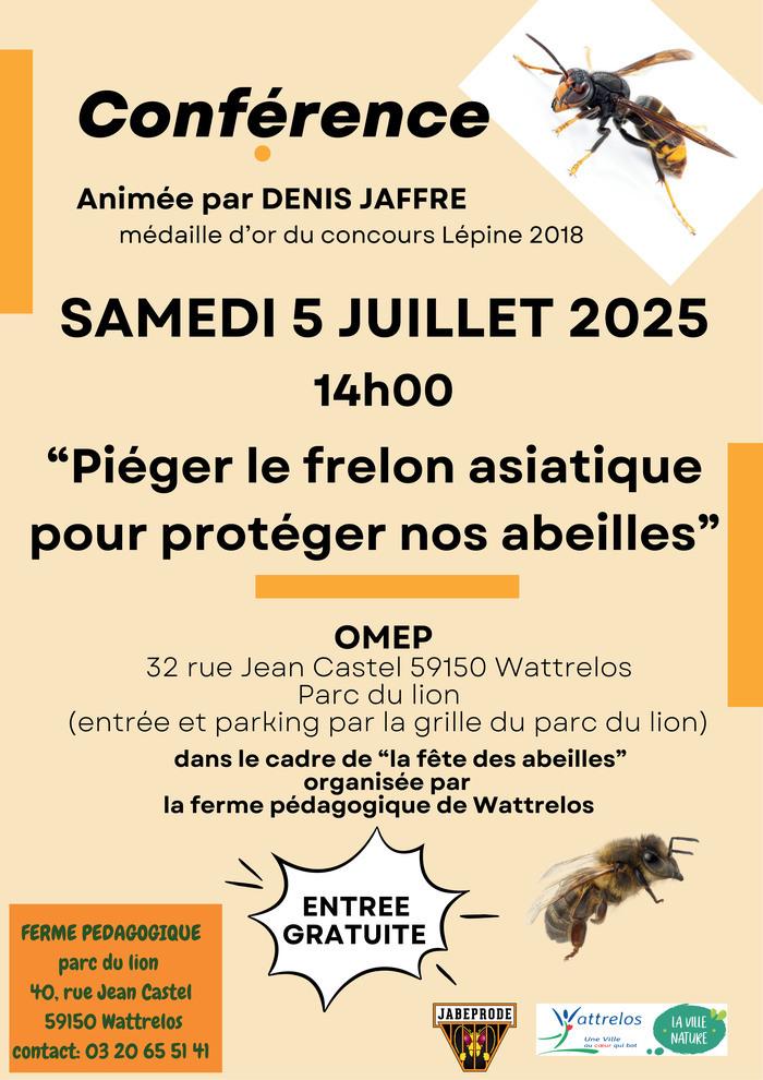Conférence sur le frelon asiatique
