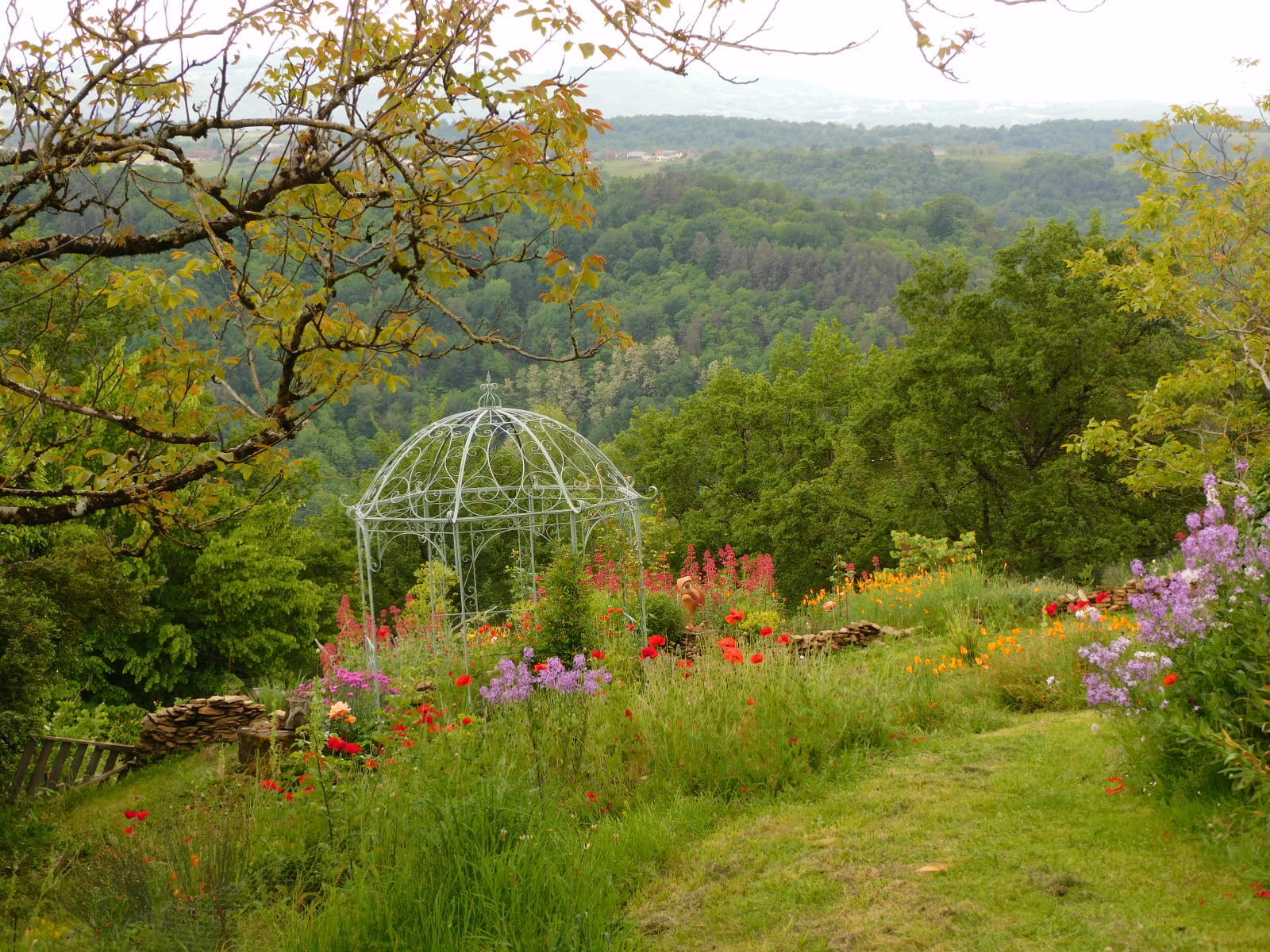 Visite de jardin ornemental