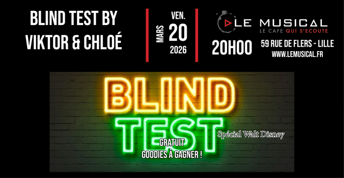 Blind test by Victor & Chloé: Spécial Walt Disney