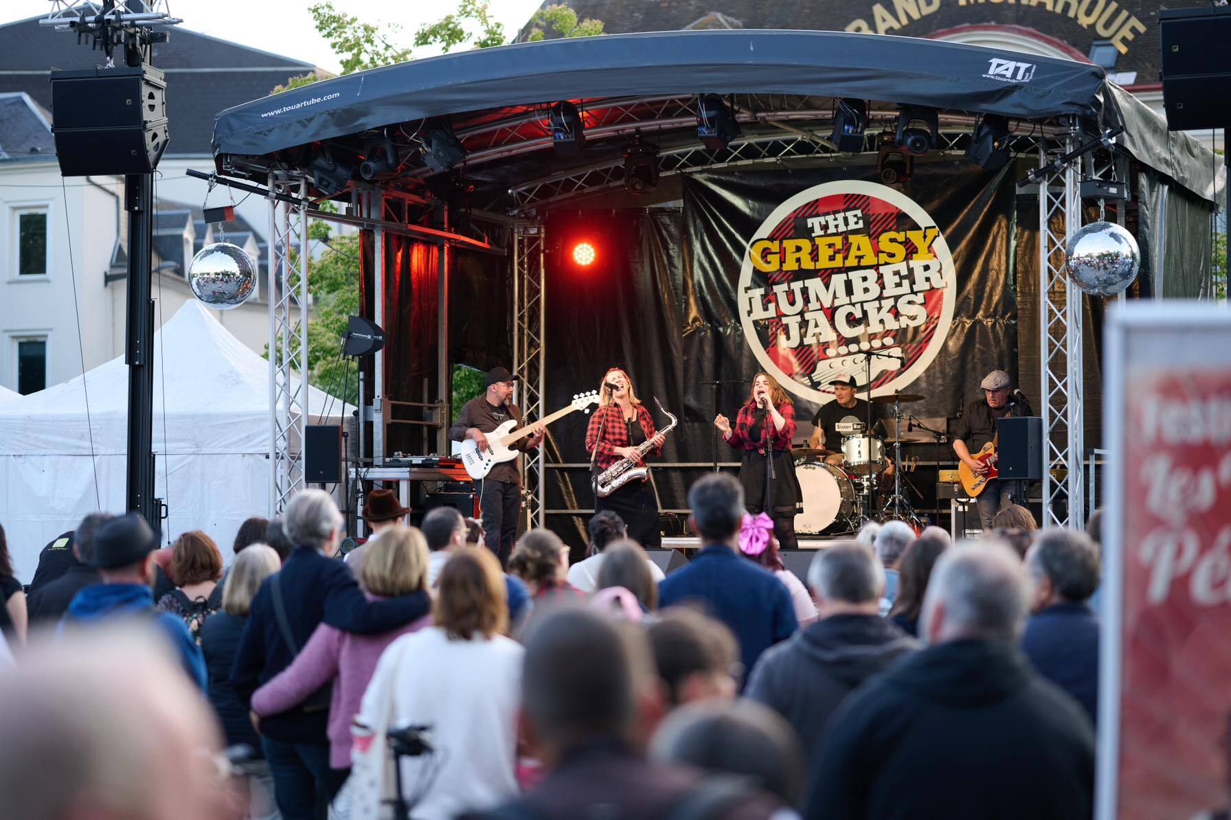 Concert avec le groupe "GREASY LUMBERJACKS"